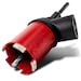 Dosensenker Red Force - 82 mm - SDS-Plus Set mit Absaugung