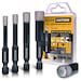 Amboss Black - Diamant Bohrer für Fliesen. Feinsteinzeug (6kant) - Set 5-12 mm