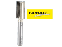 FAMAG Nutfräser mit Stirnschneide HM 8x32x63mm Schaft 8mm 3167.008 