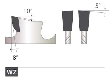 Bayerwald Werkzeuge HM Kreissägeblatt - 330 x 2.6/2.2 x 30 Z80 WWF 
