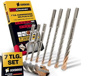 SDS-plus Hammerbohrersets