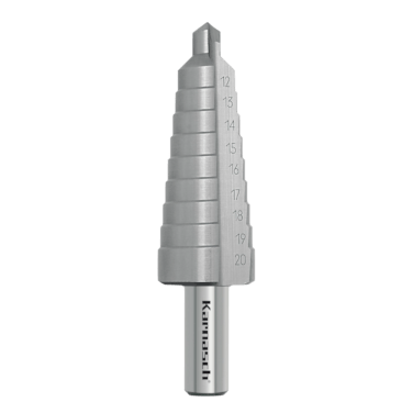 Karnasch - HSS Stufenbohrer - gerade genutet