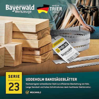 Uddeholm Bandsägeblatt <br> 2240 x 20 x 0.4 x 6mm