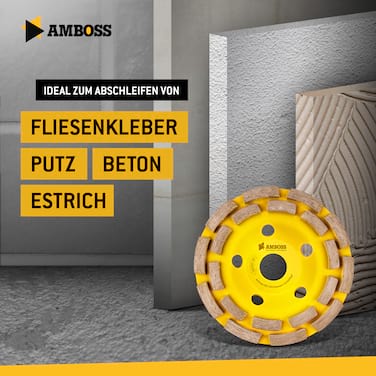 Amboss DST 10S Diamant Schleiftopf 125 x  22.2mm