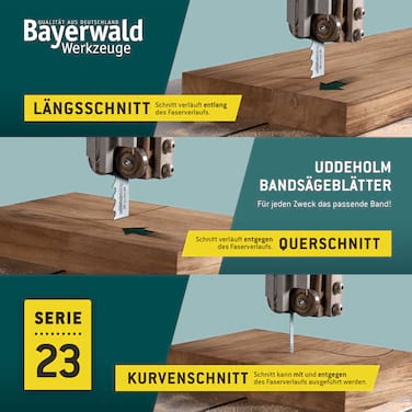 Uddeholm Bandsägeblatt <br> 2240 x 20 x 0.4 x 6mm