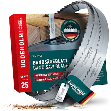 Uddeholm Bandsägeblatt zahnhart <br> 4100 x 35 x 0.8 x 12