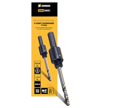 Basic Arbor 11 mm 6 kant 14-30mm