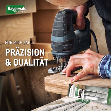 10x Bayerwald Bent Force Stichsägeblätter 130/105mm