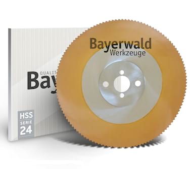Bayerwald Werkzeuge HSS PVD gold Kreissägeblatt - 250 x 2.0 x 32 Z200 BW T4 