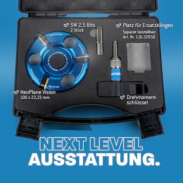 3x NeoPlane Ersatzmesser für Frässcheibe