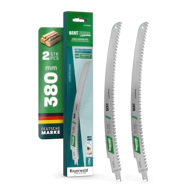 2x Bayerwald Werkzeuge Säbelsägeblatt Bent Force curved Länge 380 mm