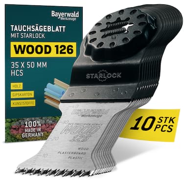10x Bayerwald SL HCS Tauchsägeblatt 35x50mm