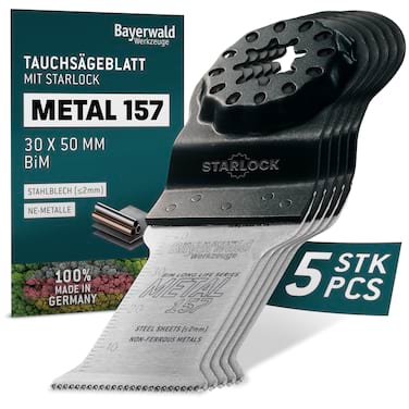 5x Bayerwald SL BiM Tauchsägeblatt 30x50mm