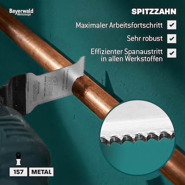 5x Bayerwald SL BiM Tauchsägeblatt 30x50mm