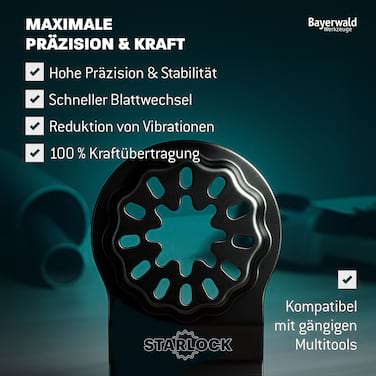 5x Bayerwald SL BiM Tauchsägeblatt 30x50mm