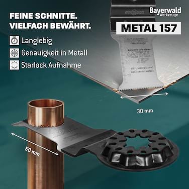 10x Bayerwald SL BiM Tauchsägeblatt 30x50mm