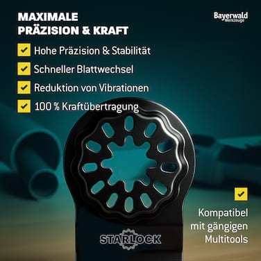 5x Bayerwald SL BiM Tauchsägeblatt 35x50mm