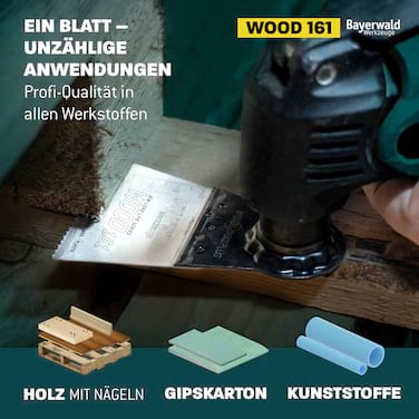 3x Bayerwald SLP BiM Tauchsägeblatt 65x50mm