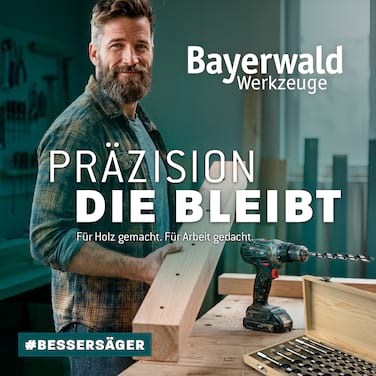 Bayerwald 8-tlg. Schlangenbohrer Set ANACORE 8 - Gesamtlänge 230 mm - Ø 6-8-10-12-14-16-18-20 mm