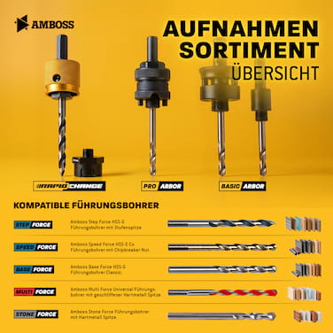 Basic Arbor 11 mm 6 kant 14-30mm