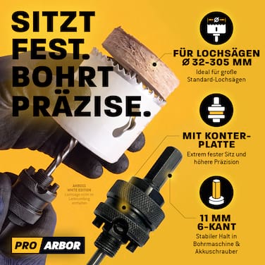 Pro Arbor 11 mm 6 kant 32-305