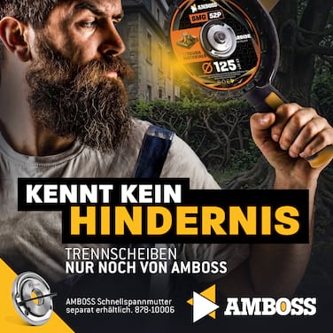 Amboss SMG 52P Trennscheibe - 125 x 22.2