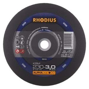 25x Rhodius KSM Metall Trennscheibe | Ø230 mm - Dicke 3 mm -  Bohrung 22.23 mm | Form: gerade | 200550