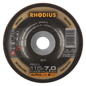 25x Rhodius RS28 Schruppschleifscheibe 115x7x22.23 mm | 208732