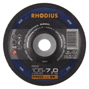 25x Rhodius RS2 Schruppschleifscheibe 100x7x16 mm | 200167