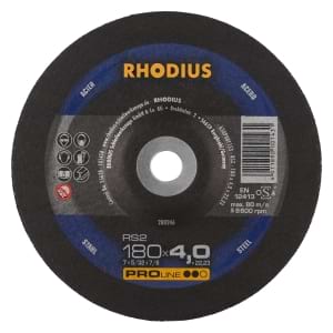 10x Rhodius RS2 Schruppschleifscheibe 180x4x22.23 mm | 200246