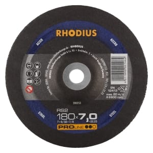 10x Rhodius RS2 Schruppschleifscheibe 180x7x22.23 mm | 200253