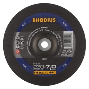 5x Rhodius RS2 Schruppschleifscheibe 230x7x22.23 mm | 200274