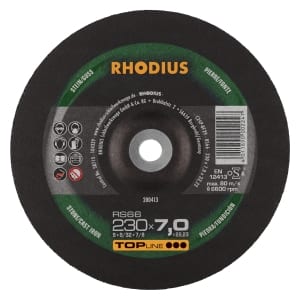 10x Rhodius RS66 Schruppschleifscheibe 230x7x22.23 mm | 200413