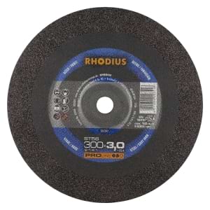 10x Rhodius ST56 Metall Trennscheibe | Ø300 mm - Dicke 3 mm -  Bohrung 25.4 mm | Form: gerade | 201397
