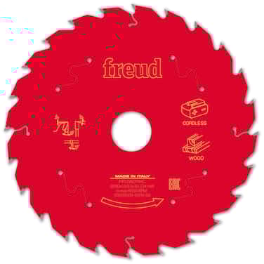 Freud HM Akku- Handkreissägeblatt - 190 x 1.5/1.0 x 30 Z24 WZ 