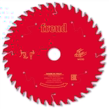 Freud HM Akku- Handkreissägeblatt - 165 x 1.7/1.3 x 20 Z40 WZ 