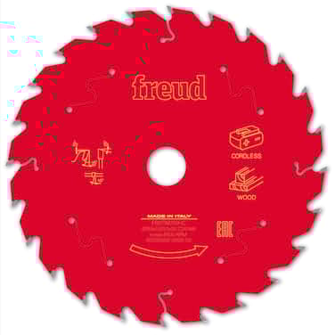 Freud HM Akku- Handkreissägeblatt - 165 x 1.5/1.0 x 20 Z24 WZ 