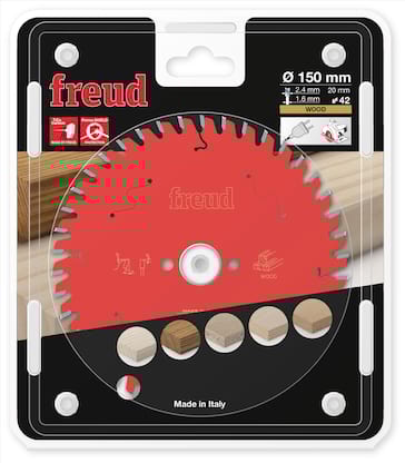 Freud HM Kreissägeblatt für Handkreissägen - 150 x 2.4/1.6 x 20 Z42 WZ