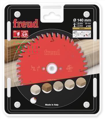 Freud HM Akku- Handkreissägeblatt - 140 x 1.8/1.3 x 20 Z42 WZ 