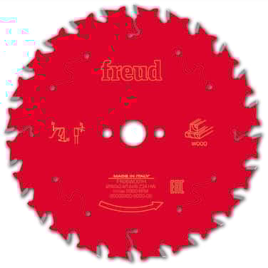 Freud HM Kreissägeblatt für Handkreissägen - 160 x 2.4/1.6 x 16 Z24 WZ