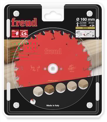Freud HM Akku- Handkreissägeblatt - 160 x 2.2/1.6 x 20 Z24 WZ