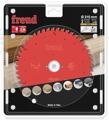 Freud HM Kappsägeblatt - 210 x 2.4/1.8 x 30 Z48 WZ neg.