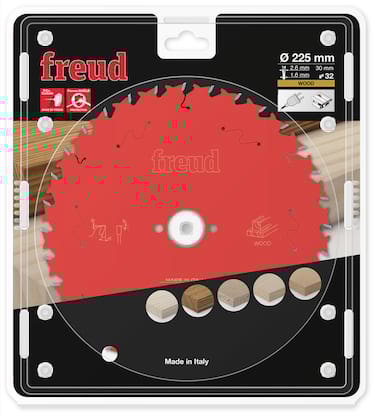 Freud HM Tischkreissägeblatt - 225 x 2.6/1.6 x 30 Z32 WZ 