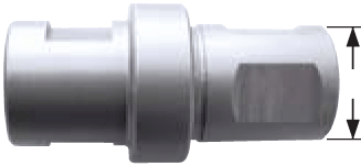 Adapter für Kernbohrmaschinen Weldon 19 mm Ø 14-100 mm
