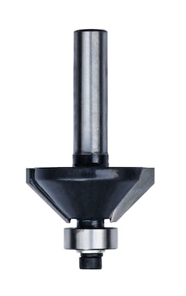 HM Fasenfräser mit Anlauflager 30 mm - Schaft:8 mm Z:2 NL:16