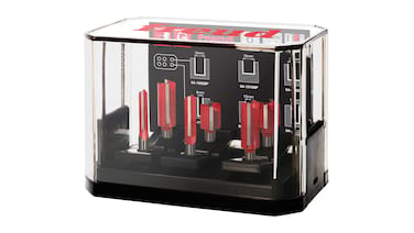 6-teiliges Nutfräser Set Essential (Schaft 8mm)