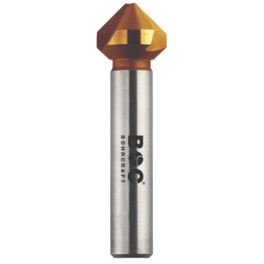 Bohrcraft Kegelsenker 90 Grad DIN 335 C HSS-G TiN - Kopf: 10 mm Schaft: 6 
