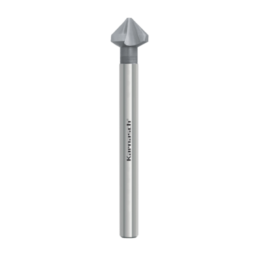 Karnasch Kegelsenker 90 Grad DIN 335 C Langer Schaft HSS-XE - Kopf: 6.3 mm Schaft: 5 