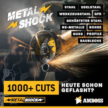 AMBOSS CutMaster Pro - Das15-teilige Trennscheiben-Mega-Set