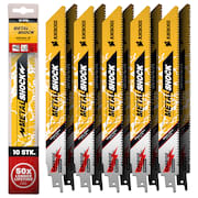 Amboss Metal Shock Säbelsägeblatt Länge 230 mm 10 ZpZ